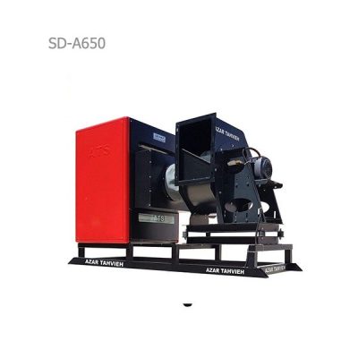 هیتر-گازی-کانالی-صنعتی-آذر-تهویه-مدل-sd-a650