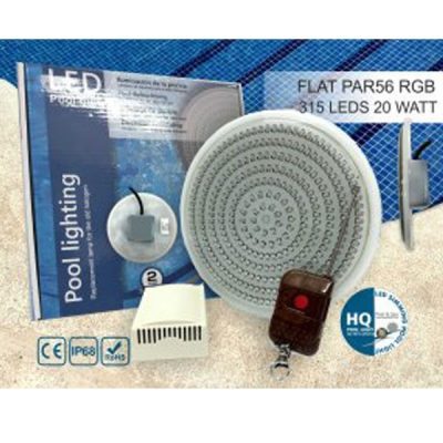 چراغ-led-توکار-شیشه-ای-تخت-hqpool-مدل-flat-light-hq1000